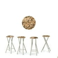 thumbnail image 1 of Best of Times Padded Bar Stool - Set of 4, 1 of 2