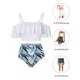 thumbnail image 4 of S, trajes de baño con control de abdomen para mujer, hombros descubiertos, 4 of 4