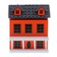 thumbnail image 2 of Casa De En Miniatura Modelo 1:12 Dollhouse Garden Hut Muebles De Juguete naranja Hugo Dollhouse Villa House, 2 of 7