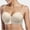 Beige, variant on Half Cup Seamless Strapless Bra for Women Side Support Comfortable Lift Sexy Underwire T-Shirt Lingerie