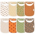 thumbnail image 1 of Baberos KeaBabies Hallo Baby, paquete de 8 para niños y niñas, 1 of 9