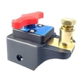 thumbnail image 1 of Interruptor de desconexión de energía para automóvil, 12 V-24 V, fácil de instalar, interruptor maestro de corte de energía, aislador de desconexión, 1 of 8