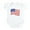 Cloud White, variant on CafePress - American Flag Waving Body Suit - Baby Light Bodysuit, Size Newborn - 24 Months