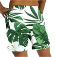 thumbnail image 4 of Men's Hawaii Printed Shorts Drawstring Elastic Waist Casual Loose Boardshorts Summer 2024 Fashion Beachwear Multicolor,XXL, 4 of 5