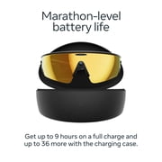 Oakley Meta Vanguard, Black, Prizm™ 24K Black Lenses | Smart AI Glasses, Camera, Audio, Video