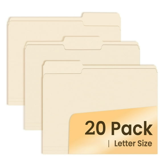 20pcs Folder office data classification organizer book file folder