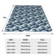 thumbnail image 3 of Fotbe A Japanese Great Wave Manta de Franela Acolchonada con Estampado, Súper Suave y Esponjosa, Extra Grande para Sofá, Cama, Uso Todo el Año-40"x30", 3 of 7