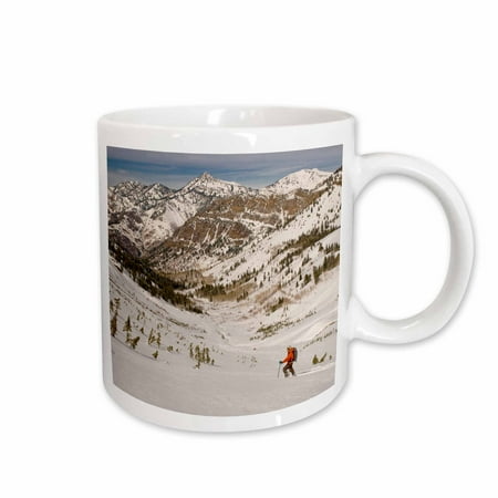 

3dRose Mountain Climbing Wasatch Mountains Utah USA - US45 HGA0338 - Howie Garber Ceramic Mug 15-ounce