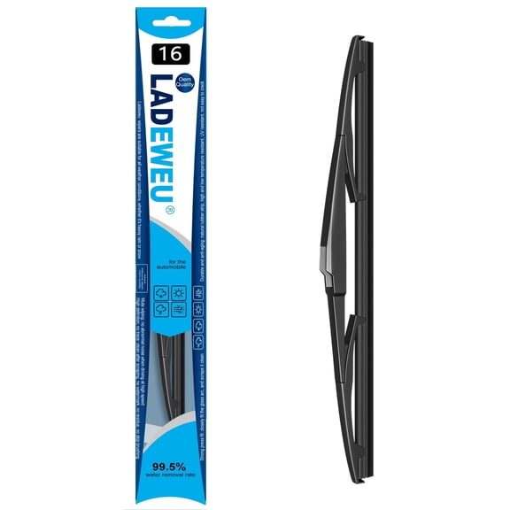 LADEWEU® 16" Rear Wiper Blade Replacement For Lexus RX350 2010-2023 RX450h 2010-2022,BACK Windshield Wiper Blade