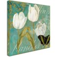 thumbnail image 2 of Trademark Fine Art "White Tulips I" Canvas Art by Color Bakery, 2 of 3
