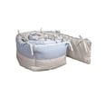 thumbnail image 1 of Protector Cama cuna Pipapo azul con gris (1.40 x .95 mt) PIPAPO Azul con gris, 1 of 4