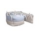 thumbnail image 1 of Protector Cama cuna Pipapo azul con gris (1.40 x .95 mt) PIPAPO Azul con gris, 1 of 4