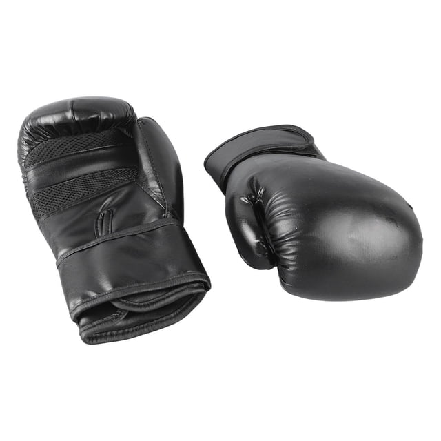 Guantes Para Saco De Boxeo, Guantes De Boxeo De 8 Oz, Negros Para Entrenamiento