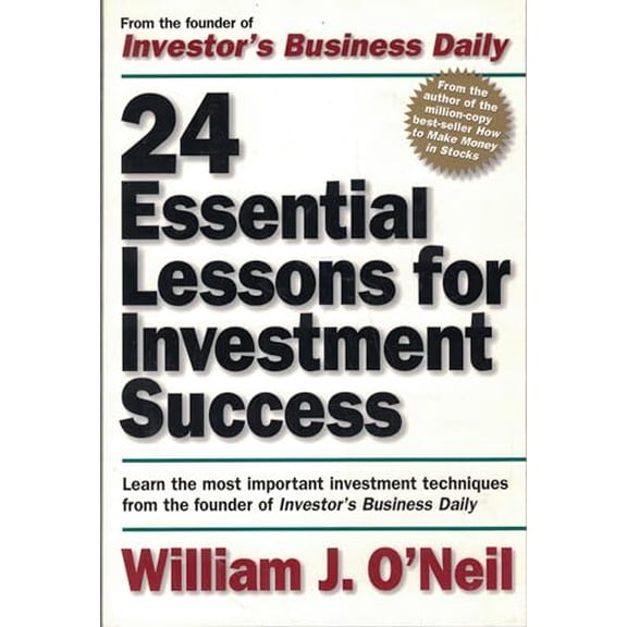 Pre-Owned 24 Essential Lessons for Investment Success (Hardcover) 0071360336 9780071360333