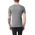 thumbnail image 2 of Hat and Beyond Men's Casual V Collar Speckled Short Sleeve Tee Shirt, 2 of 7