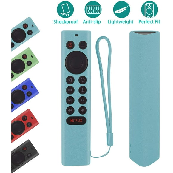 Protective Silicone Remote Cover for NVIDIA Shield TV Pro/4K HDR Remote Controller Washable Anti-Lost Remote Case