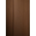 thumbnail image 4 of Ashmury Solid Blackout Grommet Pair 38 in. W x 84 in. L in Chocolate (2 Pieces), 4 of 4
