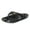 Black/Grey, variant on gakvov Slides For Womens Mens Thick-Soled Flip Flops Arch Support Soft Thong Sandals Cloud Slippers Solid Color Increased Slippers Non-Slip Clip-On Couple Beach Shoes