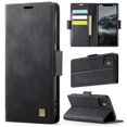 thumbnail image 1 of YEYKX for iPhone 11 Funda para Teléfono con Billetera Magnética de 6,1 Pulgadas, Funda Protectora de Cuero con Función de Tarjetero, Funda con Tapa a Prueba de Golpes, Negro, for iPhone 11, 1 of 11