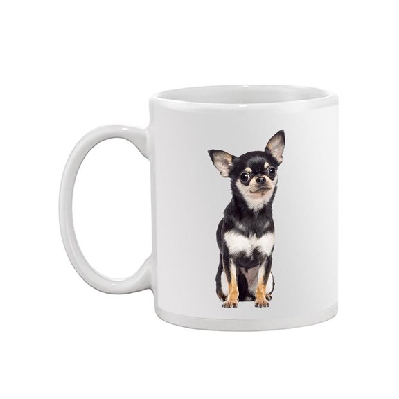 Chihuahua Sitting. Mug  -Image by Shutterstock,