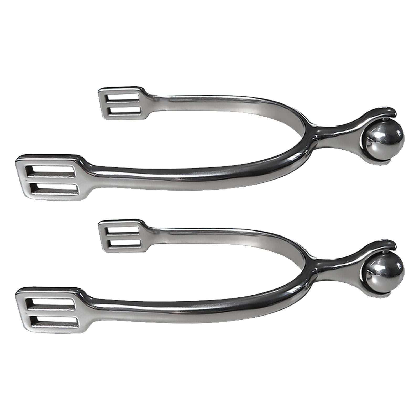 figatia 2 Pieces Horse with Rotatable Gear,Equestrian Accessory Cowboy ,Horse Riding for Riding Equestrian Training 7.3 cm