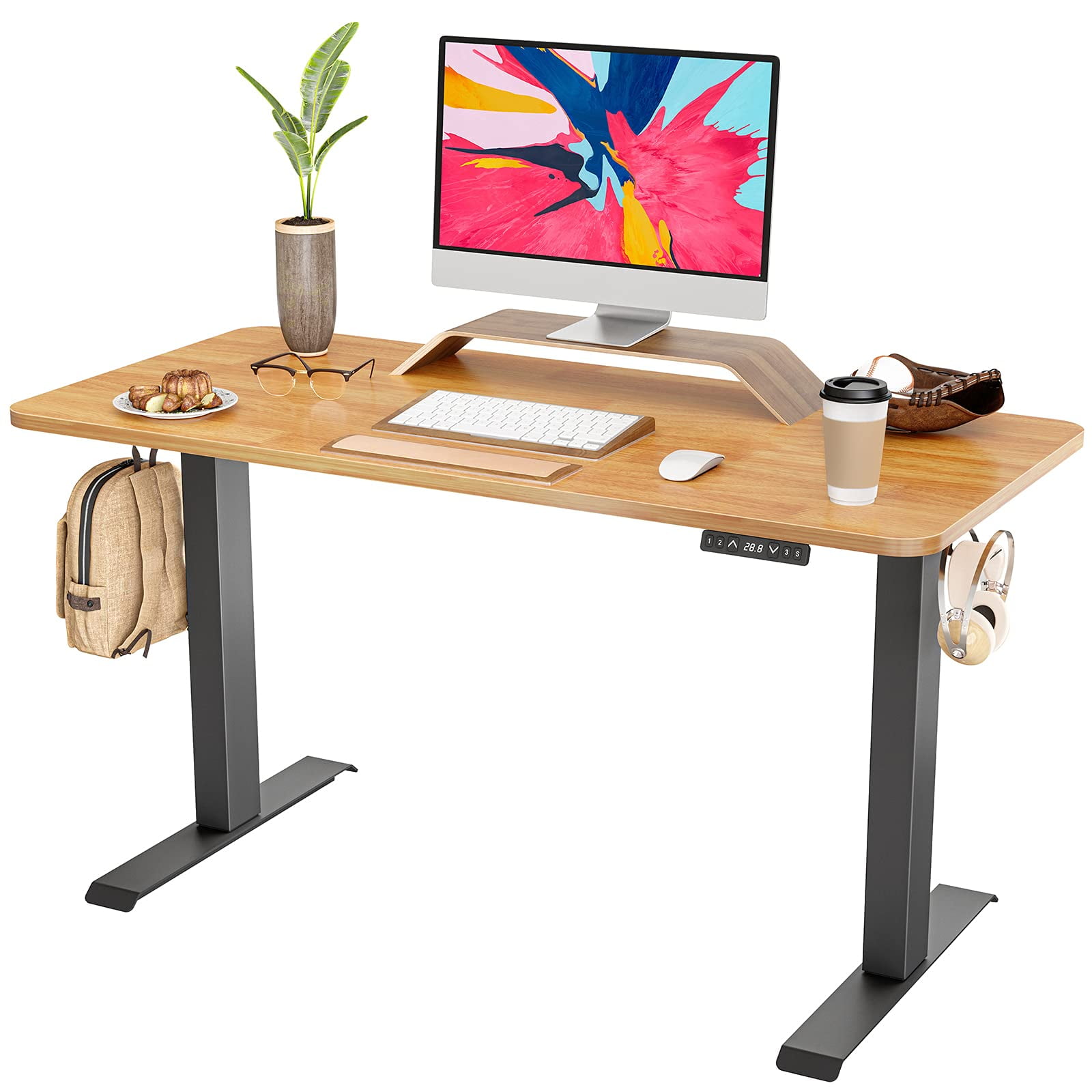 Buy Fezibo Dual Motor Height Adjustable Electric Standing Desk With buy-fezibo-dual-motor-height-adjustable-electric-standing-desk-with