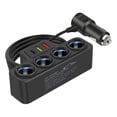 thumbnail image 2 of Adaptador Corriente para Enchufe Cargador Rápido 3 Enchufes USB QC3.0+PD 3.1A 120W 4, 2 of 9