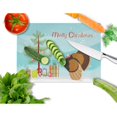 thumbnail image 2 of Caroline's Treasures Bronze Turkey Christmas Glass Cutting Board Large, 2 of 2