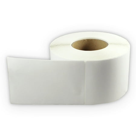 EcoSwift Brand Premium JUMBO Perforated Direct Thermal Permanent Adhesive Shipping Labels Zebra Compatible, 4 in. x 6 in., White, 4" x 6", 3" Core, 35 rolls, 1000 Labels Per Roll, Pack of 35000 labels
