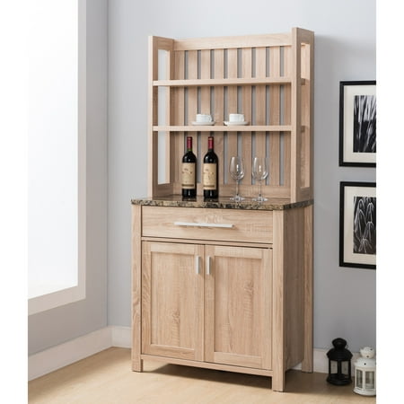 Furniture Of America Dika Farmhouse Brown 2 Door Cabinet Baker S