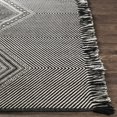 thumbnail image 2 of Hauteloom Eaglesham Wool Living Room, Bedroom Area Rug - Bohemian, Transitional - Black, White - 2' x 3', 2 of 8