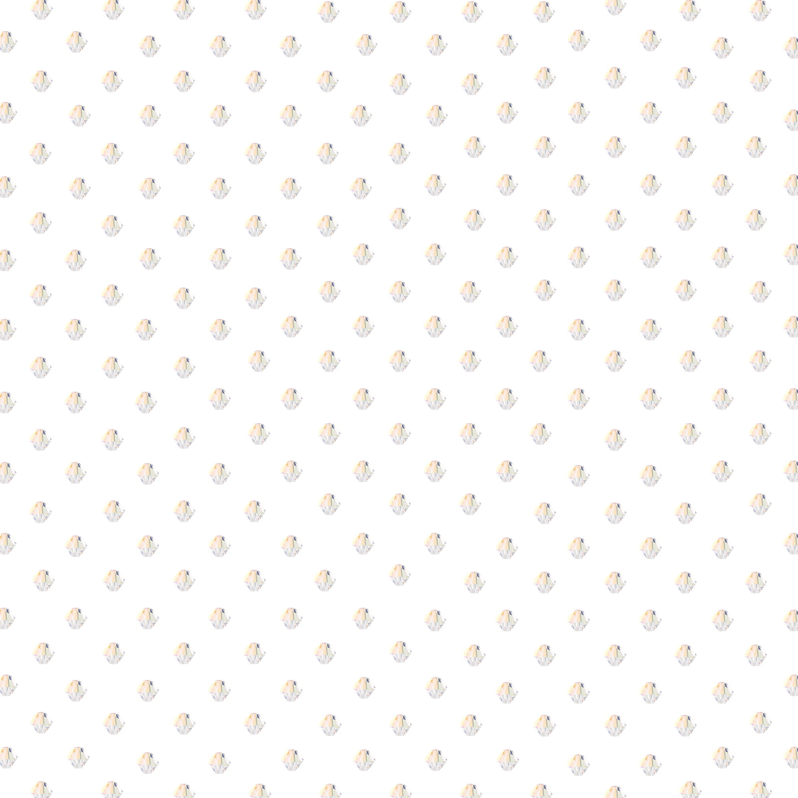 720 Pieces (4mm) Crystal AB | Preciosa Crystal Glass Rondelle Bicone Beads