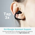 thumbnail image 5 of MEE audio Pebbles Air Open Ear True Wireless Earbuds: Earclip Headphones with Headset (Onyx), 5 of 14