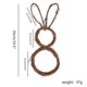 thumbnail image 2 of Guirnalda de vid con forma de conejito DIY, guirnalda de conejo de Pascua, guirnalda de ratán plegable para decoración de patio y césped., 2 of 9