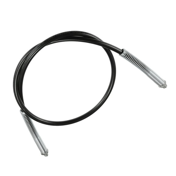 Unique Bargains Universal 10000psi 48" Car Grease Gun Flex Hose Trailer Flex Grease Hose Extension Non-Slip Black