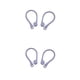 thumbnail image 3 of Seitruly Gancho antipérdida para auriculares Compatible con Bluetooth Gancho antipérdida Auriculares inalámbricos Gancho anticaída, Púrpura Violeta 2piezas, 3 of 5