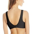 thumbnail image 2 of Hanes Womens Comfort Evolution Wirefree Bra, S, Black, 2 of 2