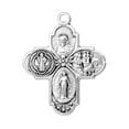 thumbnail image 3 of Saint Benedict Sterling Silver Four Way Medal, 3 of 3