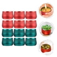 thumbnail image 2 of KAKOWELY Tea Storage Can 12pcs Multi-purpose Sealed Tinplate Box Storage Tea Jars Candy Storage Can3.15"X2.95"X2.17", 2 of 5