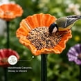 thumbnail image 5 of Bee Watering Station, Ceramic Bee Water Feeder with Colorful Flower Design, Butterfly Bee Bath Bowl for Outdoor Garden Yard Decor, 5 of 9