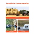 thumbnail image 6 of Trailer Hitch 2" Receiver Tri-Ball Mount - 44000 lbs Capacity - 1-7/8", 2", 2-5/16" - D-Ring & Lock Included, 6 of 9