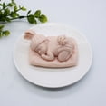 thumbnail image 4 of Molde De Silicona 3D Para Hornear, Bebé Durmiendo Con Almohada, Molde De Jabón Para Baby Shower Para Fondant, Decoración De Pasteles, Gelatinas De Caramelo De Chocolate Yuarrent HA038798-00, 4 of 6