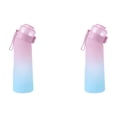 thumbnail image 1 of Botella Bebida 650 Ml Sin BPA Flavo para Acampar Senderismo Pesca () Rojo Rosa, 1 of 8