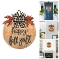 thumbnail image 2 of asddcavvf Porte avant Citrouille pour Maison Saisonnière pour Célébrations d'Halloween Ou de l'Action de Grâce Ornement Durable et Suspendu pour Idées de Mariage d'Automne Décorations de Vacances pour Guirlande de Sapin Extérieur, 2 of 6