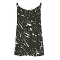 thumbnail image 5 of Puntoco Camisas ajustadas para mujer, blusas casuales sin mangas con cuello redondo y estampado a la moda para mujer, 5 of 5