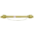 thumbnail image 2 of Ladcaser PTO Shaft 1 3/8" PTO Drive Shaft, Round Ends PTO Driveline Shaft, 6 Spline End Tractor, Brush PTO Shaft, Yellow PTO Shaft for Finish Mower, Rotary Cutter, 39"-55", 2 of 8