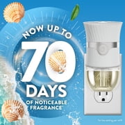 Air Wick Plug-In Scented Oil Warmer Air Freshener Refills, Calming Sea Spray Breeze, 2 Count