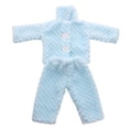 thumbnail image 5 of Luckdoll Comfortable Pajamas set with buttons Fit 18 Inch  doll &43CM  - doll accessories, 5 of 5