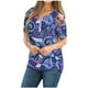 thumbnail image 1 of Puntoco Blusas de manga corta con estampado de verano para mujer con tiras y hombros descubiertos Puntoco Puntoco-3663, 1 of 5
