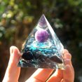 thumbnail image 4 of Sywqhk Generador de energía de cristal Pirámide Piedra curativa Recolección de energía positiva (D) Sywqhk Para estrenar, 4 of 9